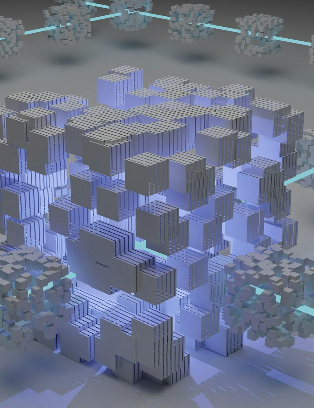 An isometric structure of connected data blocks — modern data architecture